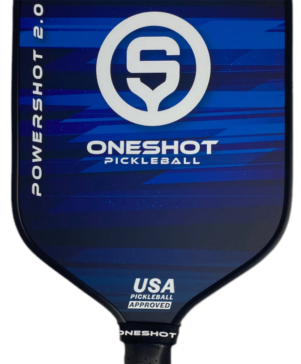 Oneshot Pickleball Paddle - Powershot 2.0 - USAPA Approved