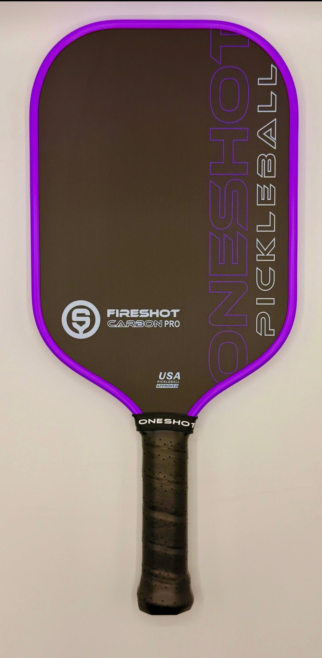 Oneshot Pickleball Paddle - Fireshot Carbon Pro - The Gem Series - USA