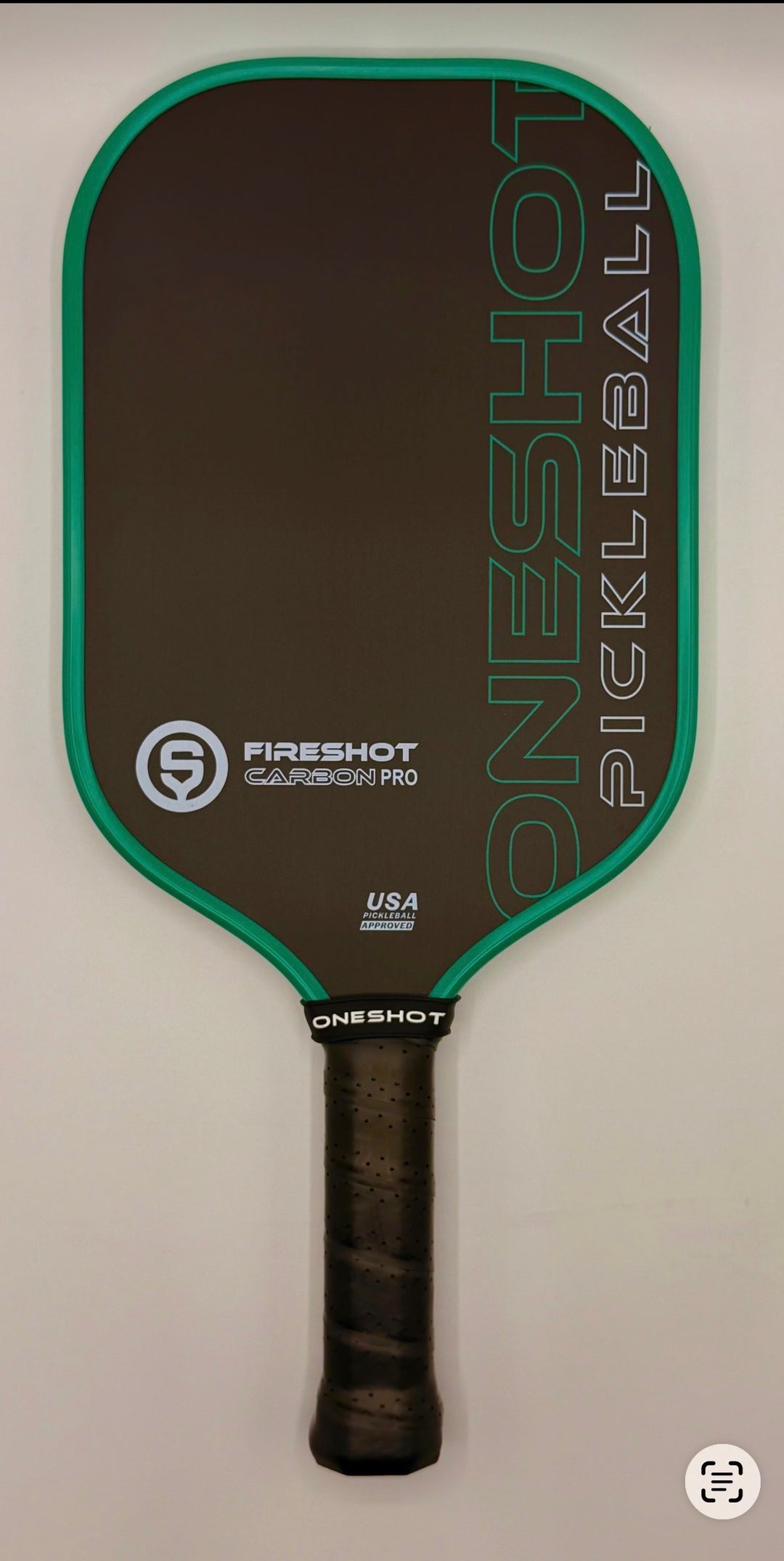Oneshot Pickleball Paddle - Fireshot Carbon Pro - The Gem Series - USA