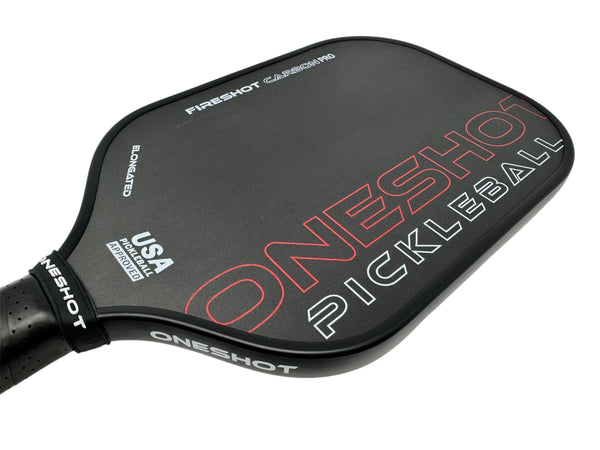 Oneshot Pickleball Paddle - Fireshot Carbon Pro - USAPA Approved